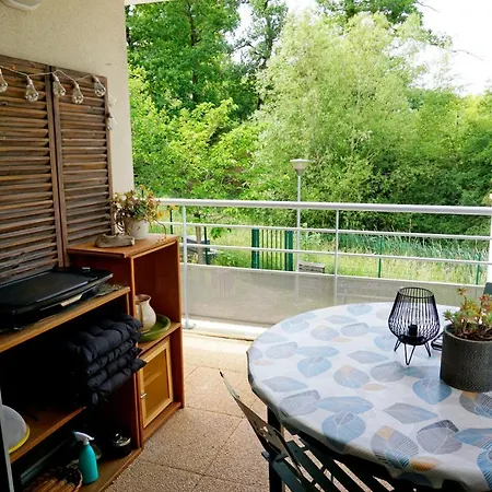 Le Clos Bellevue T3 Parking + Piscine 公寓 罗德兹